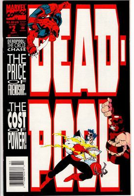 DEADPOOL: THE CIRCLE CHASE #2 (1993): Newsstand: VF