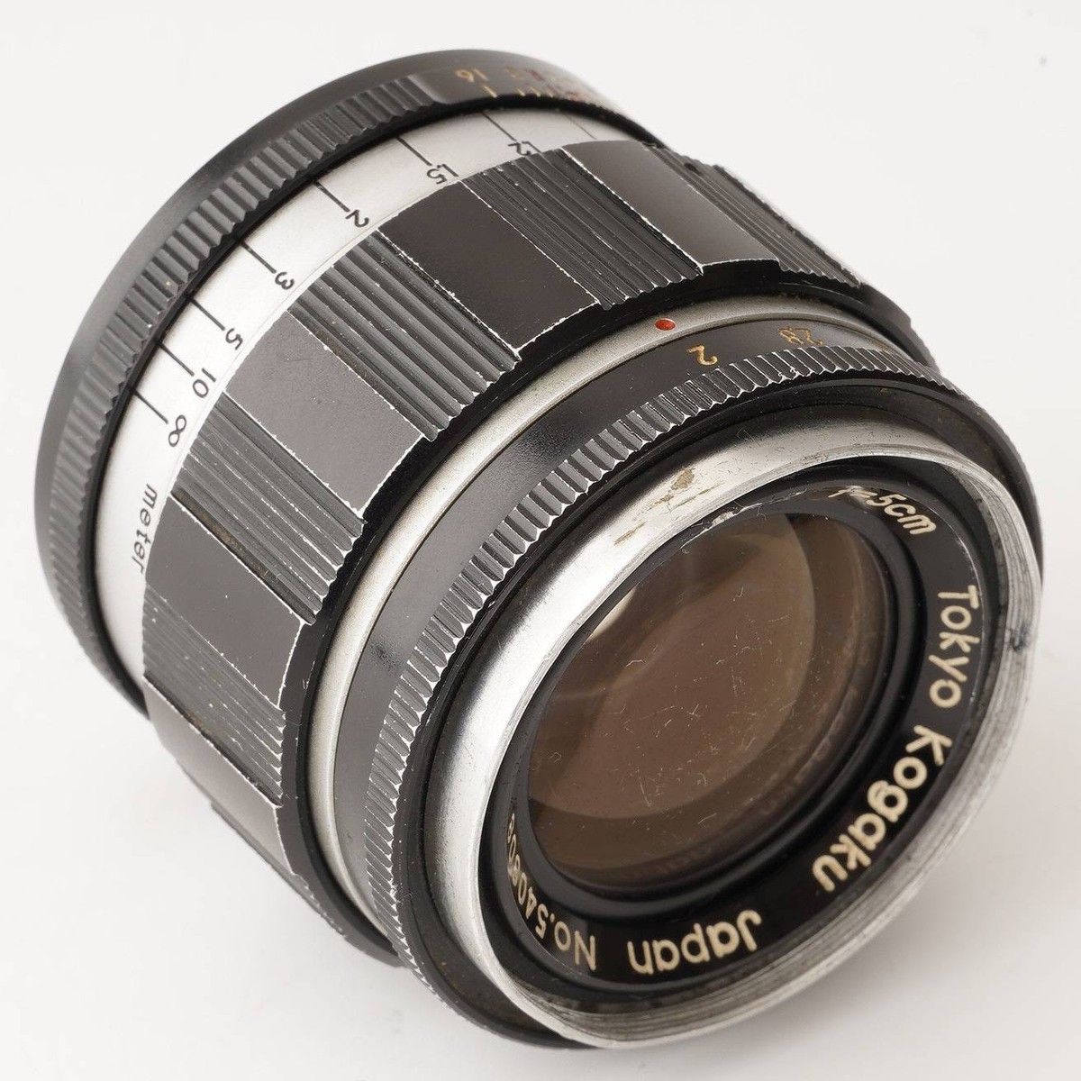 ★シミ★ Tokyo Kogaku 5cm F2 50mm #21418 Rare Tokyo Kogaku Topcor-S lens 50mm/F2 Leica 39mm LTM screw mount
