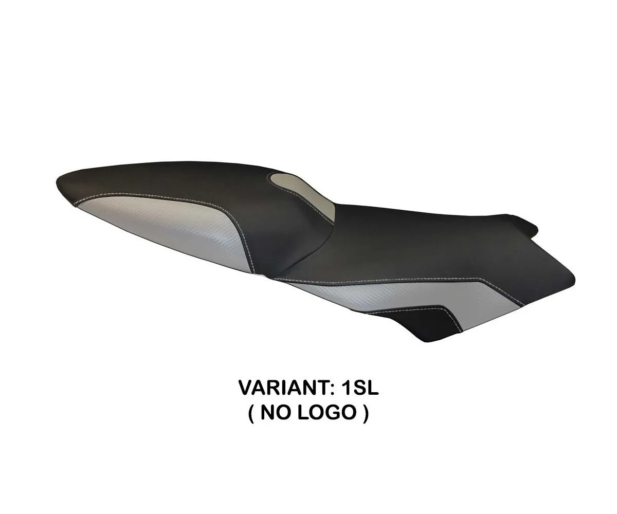 Seat saddle cover Lariano 2 Silver (SL) TPZ for BMW K 1200 S 2004 > 2008 5X