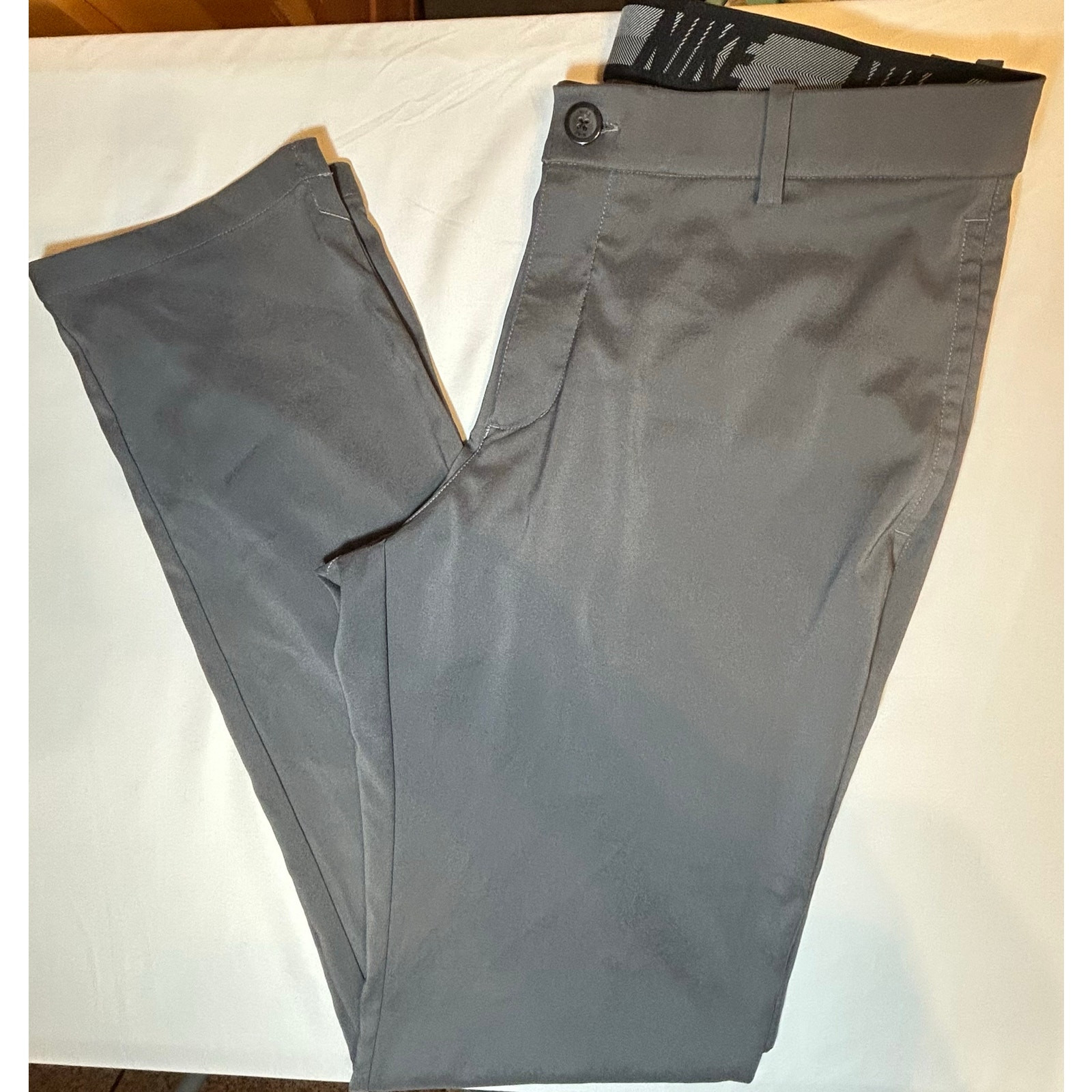 Nike men’s dri fit stretch golf pants grey 34x34