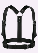 Kihilist Desolate Spirit Uprząż Akcesoria 3Xl-4Xl Czarne Damskie Nowe Goth