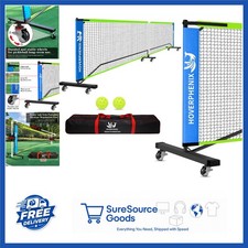 Portable Pickleball Net 22FT with Wheels Carry Bag for Indoor Outdoor Use