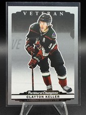 2022-23 Upper Deck Parkhurst Champions Silver Clayton Keller #34