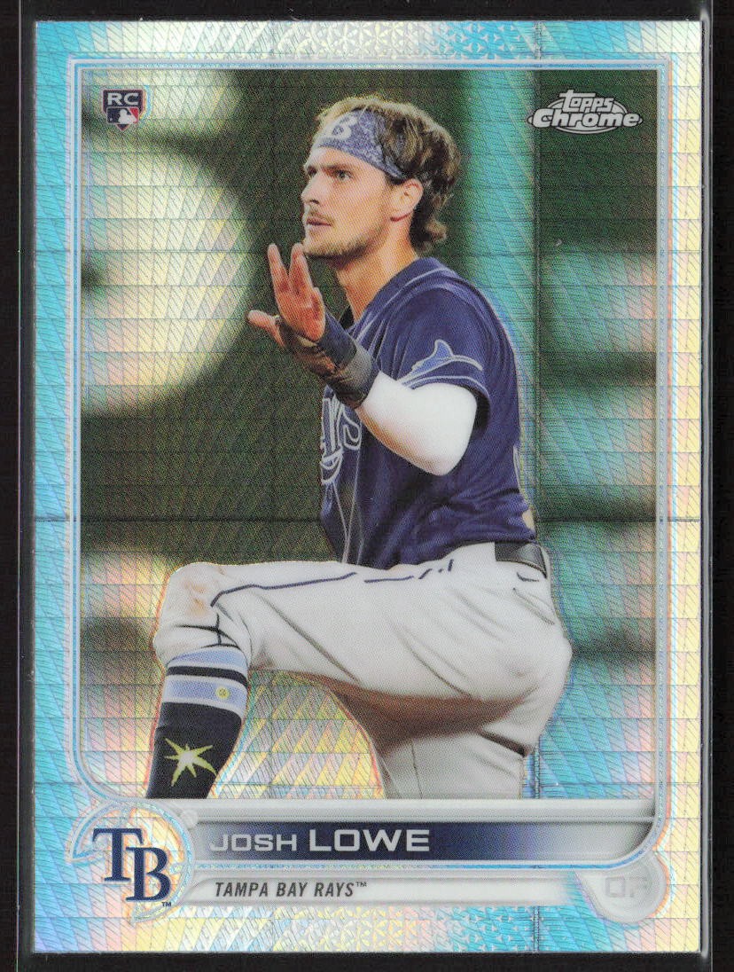 2022 Topps Chrome #83 Josh Lowe Prism Refractor