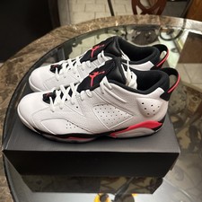 Nike Air Jordan 6 Retro Low White Infrared 2015 Brand New