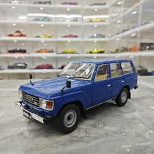 KYOSHO 1:18 Toyota Land Cruiser LC60 Blue Simulation Alloy Car Model