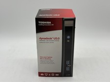 Toshiba Dynadock Laptop Docking Station PA3927U-1PRP U3.0-New Sealed