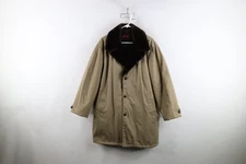 Vintage 70s Streetwear Mens 3XL Fleece Lined Western Rancher Overcoat Jacket USA