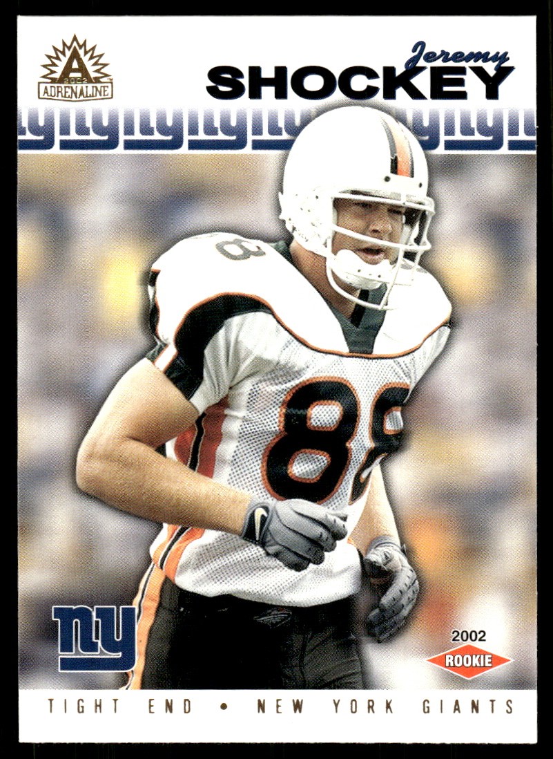 Jeremy Shockey Pacific Adrenaline #187 Base