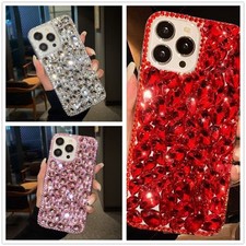 Full Diamond Glitter Women Girl Rhinestone Crystal Bling Sparkle Back Phone Case