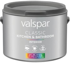 VALSPAR® CLASSIC KITCHEN & BATHROOM PAINT (Soft Sheen Base C)