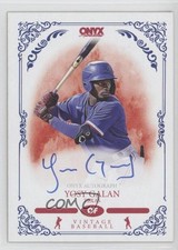 2022 Onyx Vintage Red Ink /25 Yosy Galan #VAYO Auto 0hm8