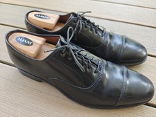Allen Edmonds Park Avenue Black Cap Toe Oxford Dress Shoes Men s 12D USA