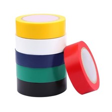 Insulating Tape PVC Electrical Tape 18mm*10m Waterproof Adhesive ( 6 Pack) 