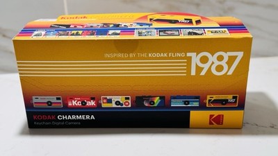 6個 Kodak Charmera 1987 キーチェーン　新品未開封 Kodak Charmera Keychain Digital Camera 6 Pack Blind Box Case