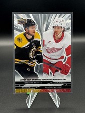 2024-25 Upper Deck #700 Charlie McAvoy / Moritz Seider Outburst Silver