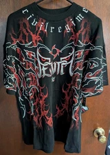 Civil Regime WWE Penta's Power American Classic Oversized Tee in Black Size S