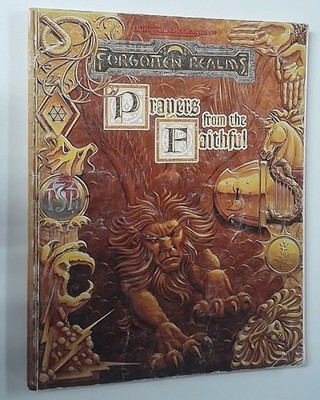 1x  V00749: Dungeons and Dragons: Forgotten Realms: Prayers from the Faithful: 1