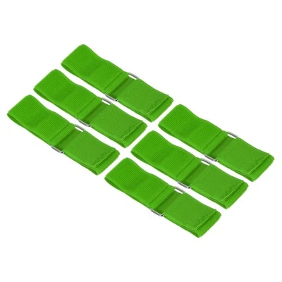 3 Pattes Course Bandes 6Pcs Elastique Attache pour Externe anniversaire Vert - Photo 1/4