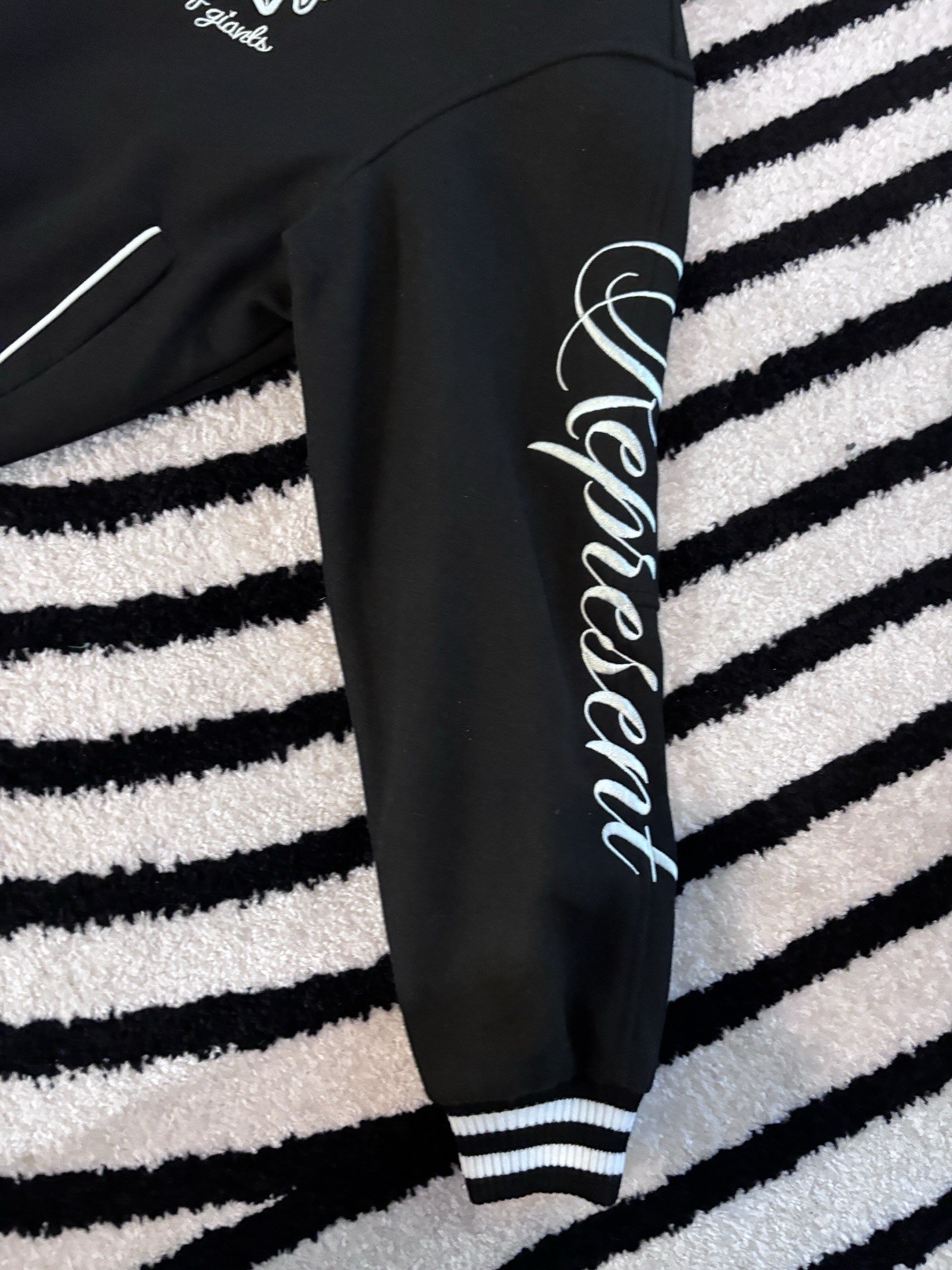 Authentic Represent Varsity Jacket Size Medium - image 8