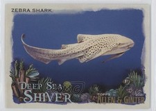 2021 Topps Allen & Ginter's Deep Sea Shiver Zebra Shark #DSS-14 1q84