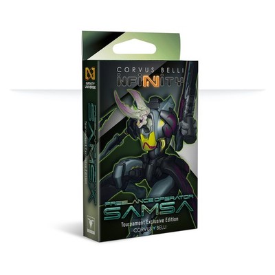 Freelance Operator Samsa Plasma Rifle Infinity Corvus Belli Tabletop Miniaturen