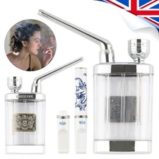 Mini Small Portable Water Bong Herb Smoking Pipe Tobacco Smoke Hookah Shisha NEW