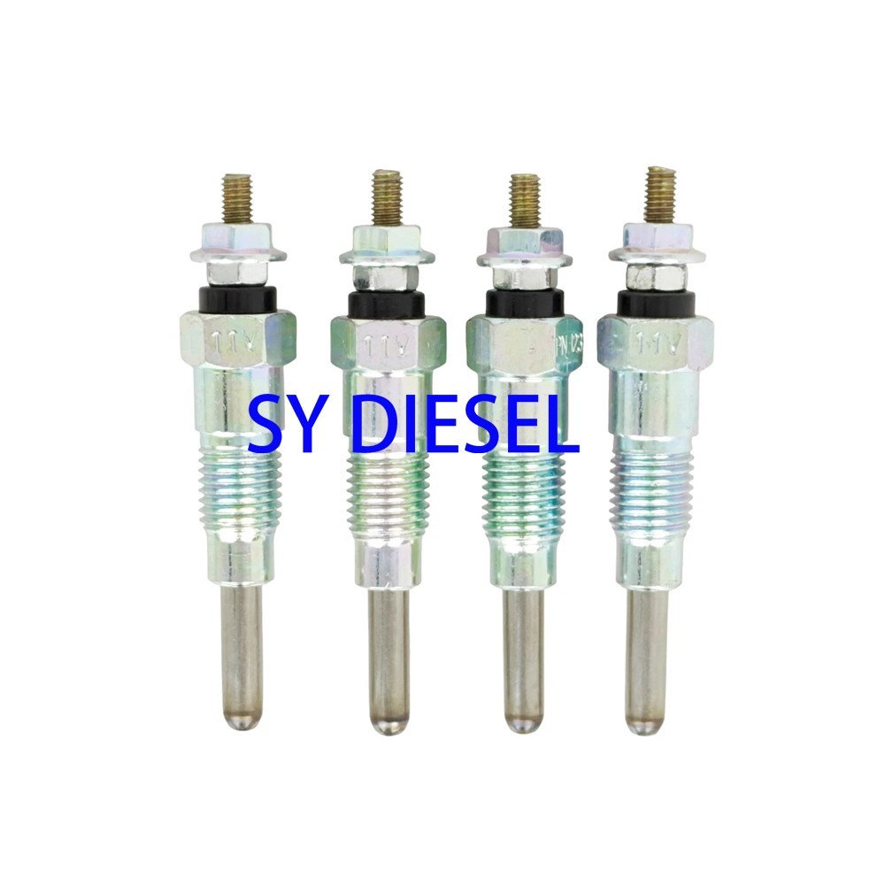 4X Glow Plug 11065-34W00 for Nissan Datsun SD22 SD25 Engine Truck