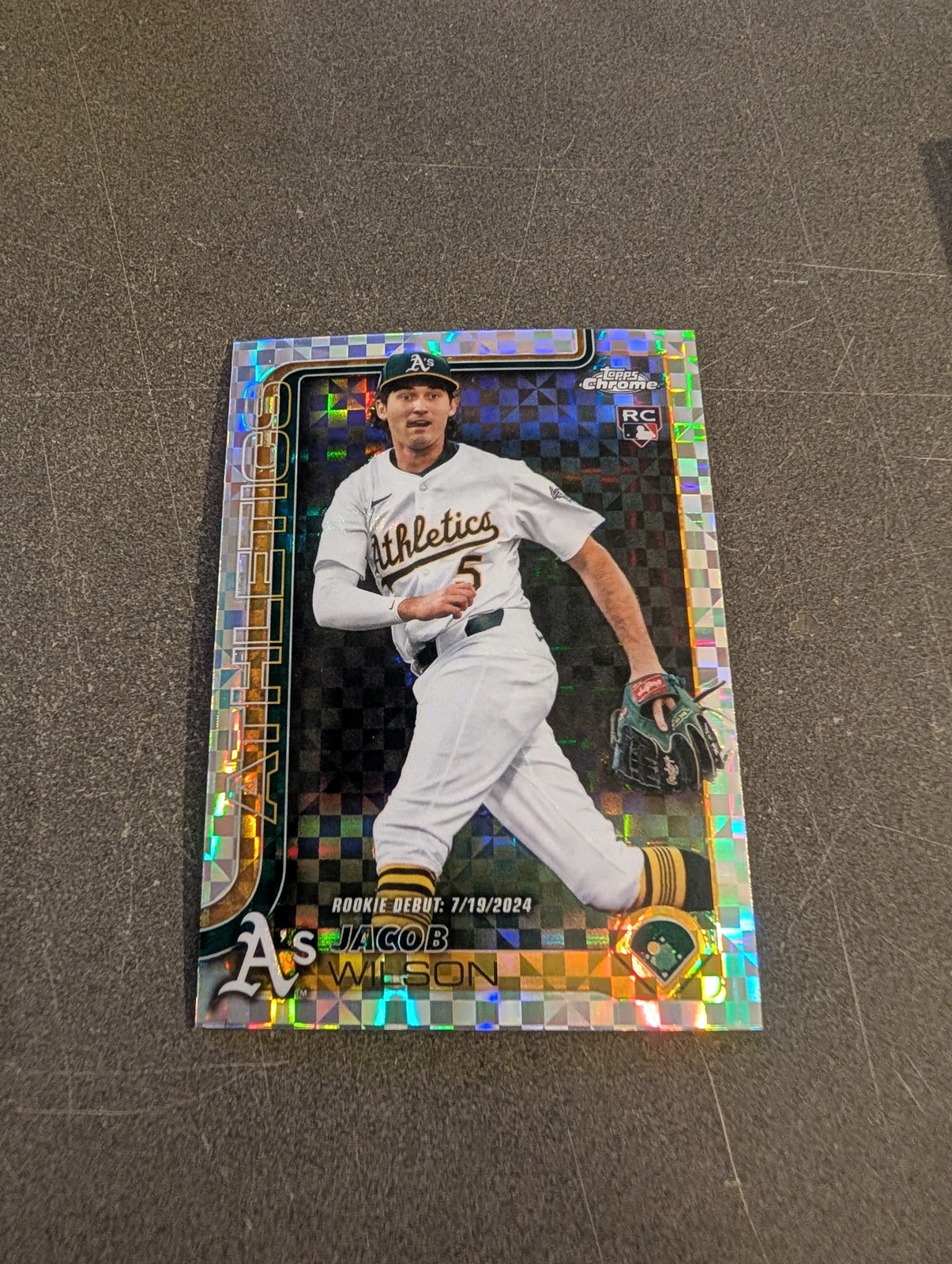 2025 Topps Chrome Update #USC150 Jacob Wilson Refractors