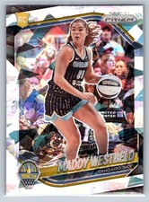 2025 Panini Prizm WNBA #138 Maddy Westbeld Ice Prizms Basketball