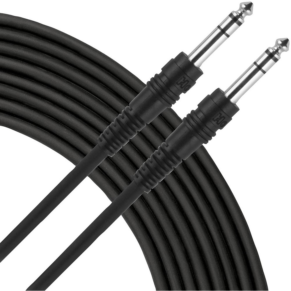 Livewire Essential Interconnect Cable 14 TRS Male to 14 TRS Male 15 Black 4190₽