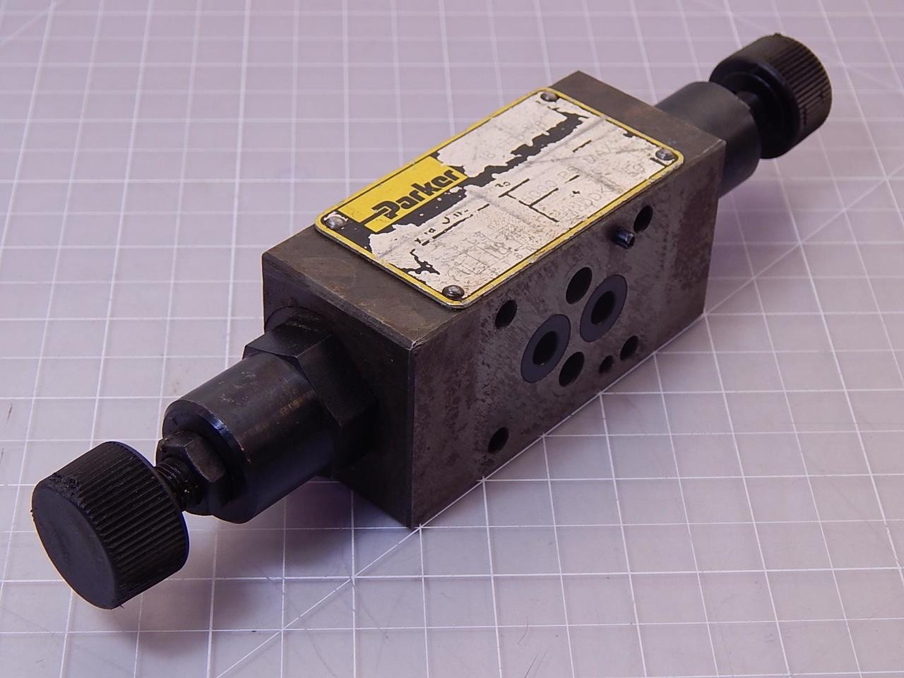 PARKER FM2DDKN 50 DUAL FLOW CONTROL VALVE T94984