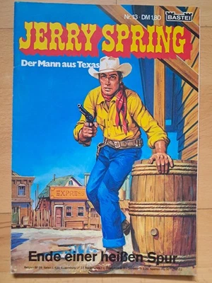 Jerry Spring Nr.13 von 1972 - TOP Z1 ERSTAUFLAGE WESTERN BASTEI COMICHEFT Jijé - Bild 1 von 3