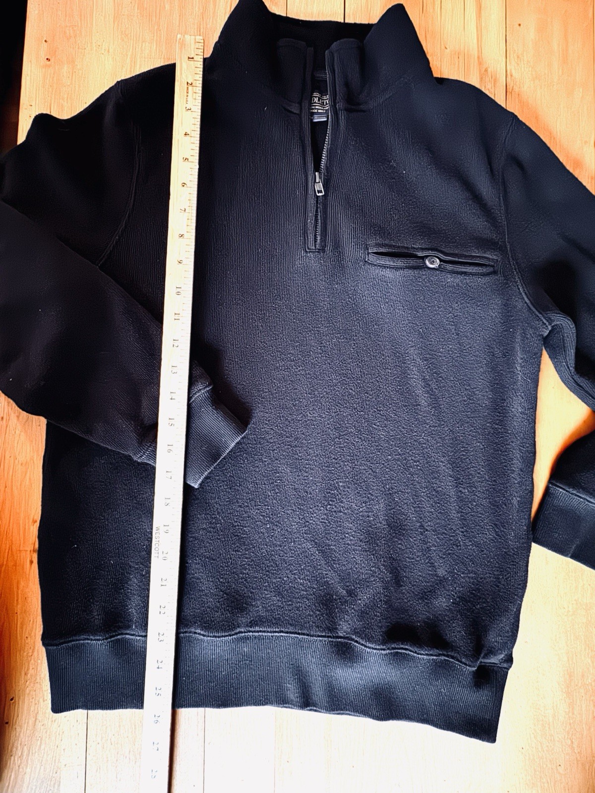 Pendleton Quarter Zip Mock Neck Pullover Sweater … - image 11