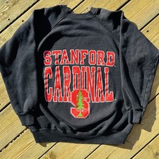 Vintage 90s Stanford Cardinal Crewneck Sweatshirt XL NCAA