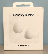 Samsung Galaxy Buds2 True Wireless Earbud Headphones - White -PARTS ONLY READ!