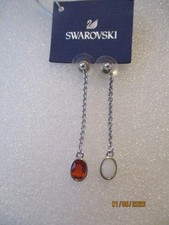 Swarovski boucles d'oreilles clous argenté 9