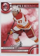 2023-24 SP Authentic Future Watch Red Limited Connor Zary #156 1m6t