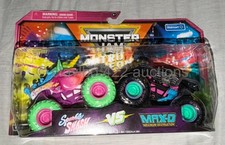 MONSTER JAM Nitro Neon Series: Sparkle Smash  Max-D - 1:64 2 Pack Walmart