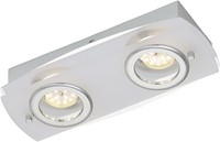 Briloner Led-Deckenleuchte, Deckenlampe, 10 Watt, 800 Lumen, 3000K, Ip 20, Chrom