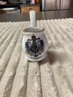 VINTAGE GERMAN PORCELAIN SCHNAPPES SIPPER PIPE SHOT GLASS — photo 5