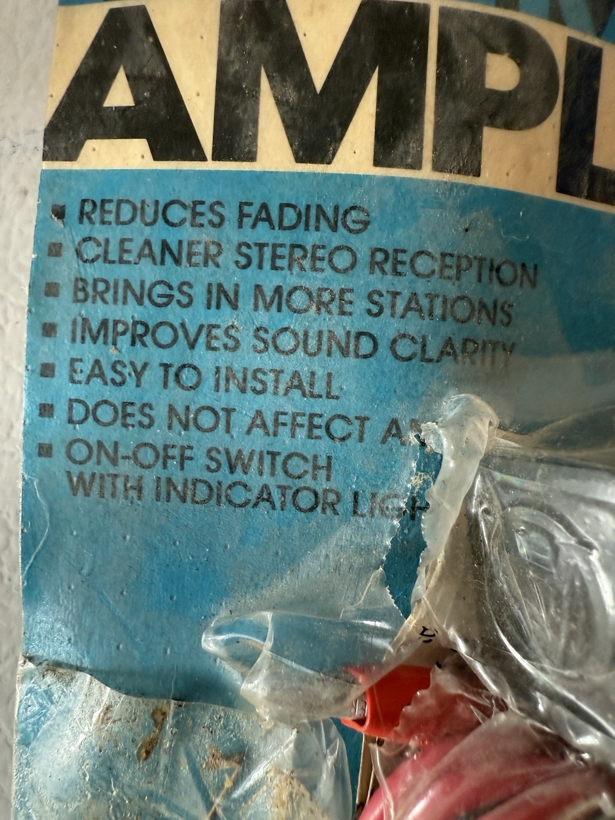 Antennacraft FM Auto Radio Amplifier for cars, trucks, boats Vintage READ