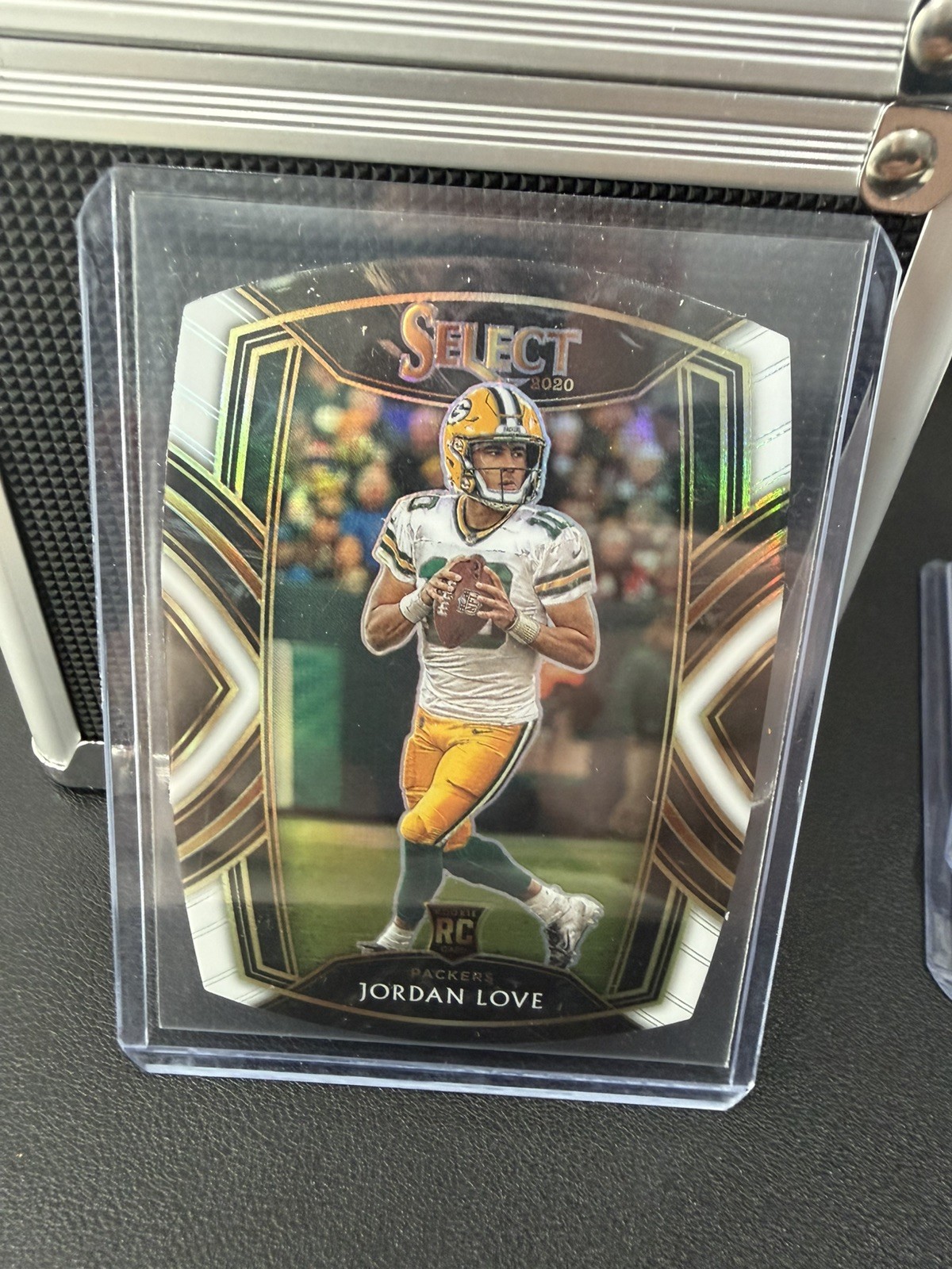 2020 Panini Select - Club Level White Prizm Die-Cut #247 Jordan Love (RC)
