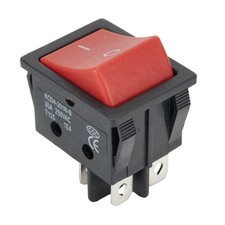 Interruptor de alimentación de máquina de soldadura 30A/250V CA interruptor de calentador eléctrico 4 pines