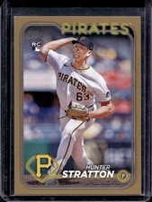 Hunter Stratton 2024 Topps Update #US348 Rookie Gold /2024