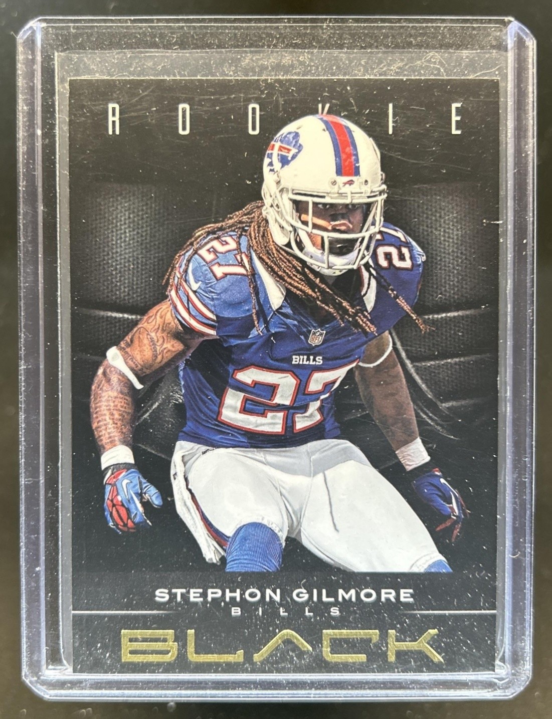 Stephon Gilmore Panini Black #186 Gold