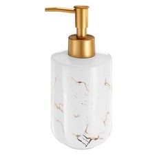 10 Oz Soap Dispenser Hand and Dish Soap Dispenser for Kitchen White