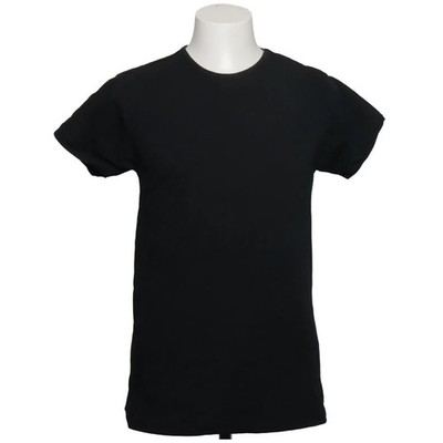Zeeman, T-shirt, Größe: M, Schwarz, Baumwolle/Elasthan, Einfarbig, Herren #0dr
