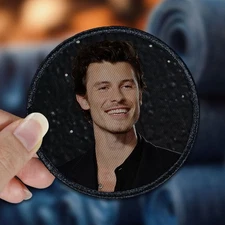 Shawn Mendes Patch Sew/Iron on with Embroidered Border for Hats, Shirts.