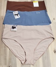Lot of 3 Hipster  Brief Panties 2 No Show Hipsters  1 High Rise Brief Medium
